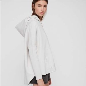 All Saints zip-Up Hoodie